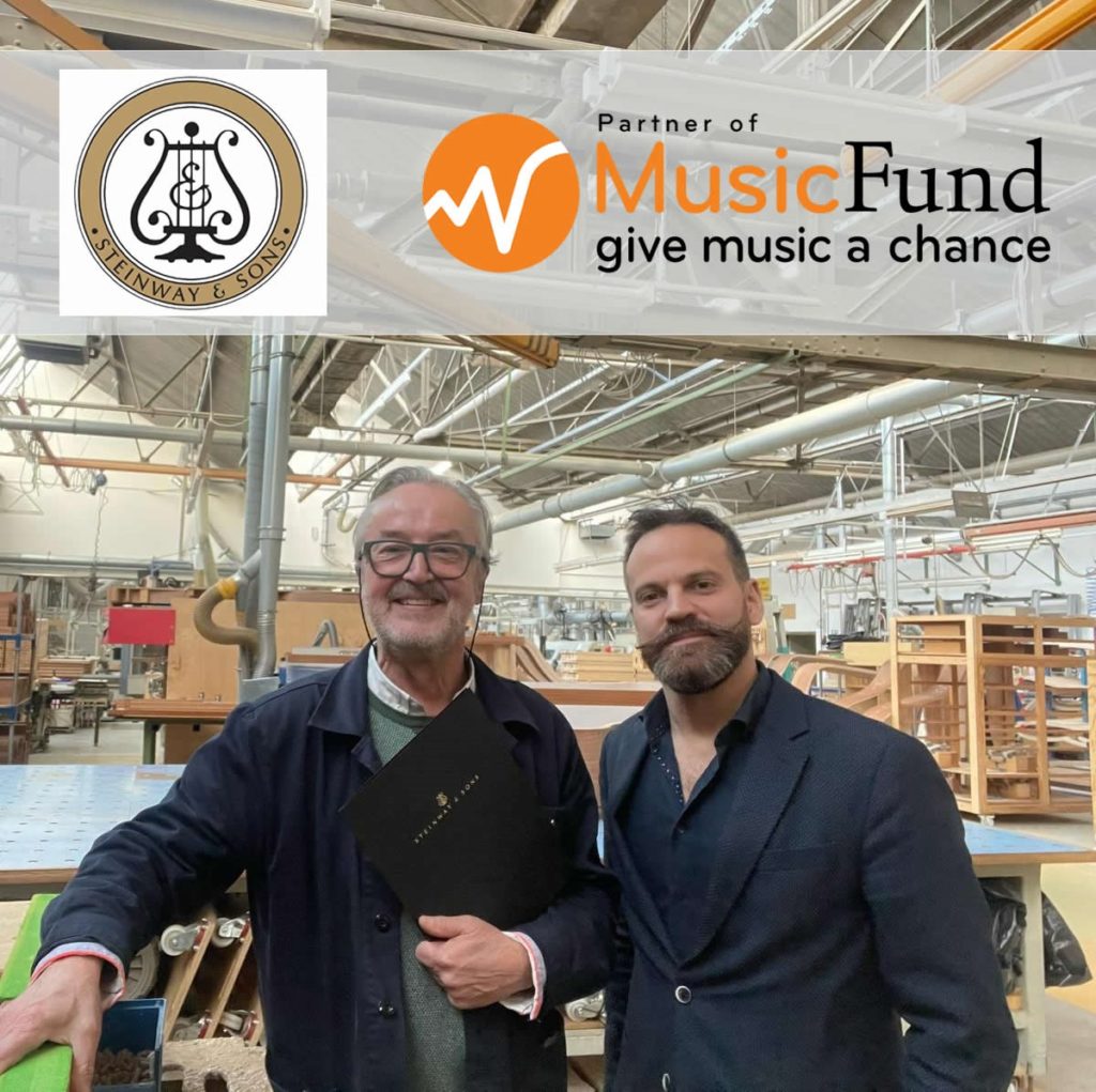 Music Fund et Steinway & Sons deviennent partenaires